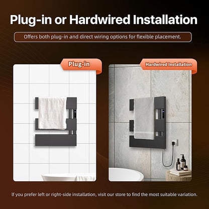 Electric Heated Towel Warmer Rack