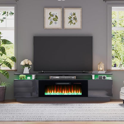AMERLIFE Fireplace TV Stand