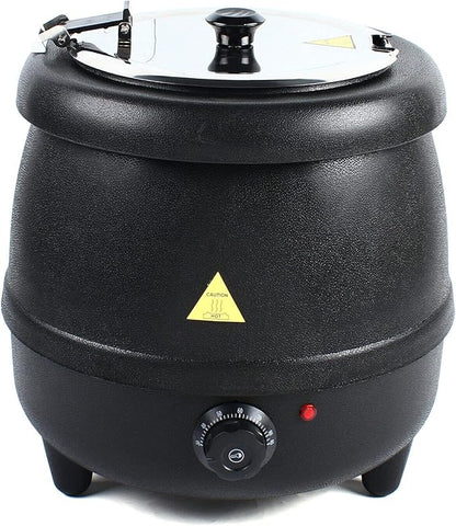 10L Commercial Electric Soup Kettle Pot Soup Maker Stainless Steel Insert Pot