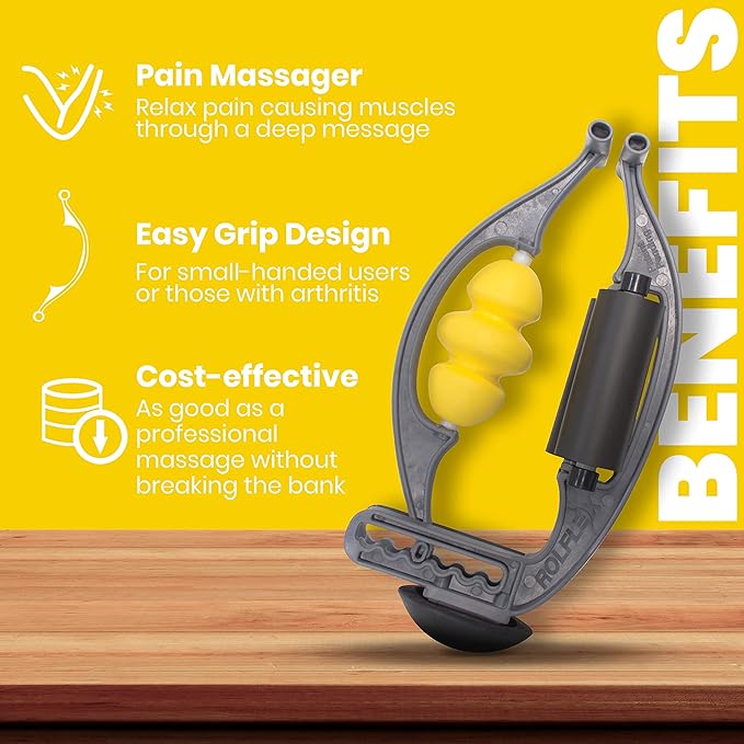 Rolflex Arm & Leg Massager Roller – Muscle Roller to Address Golfer’s Elbow