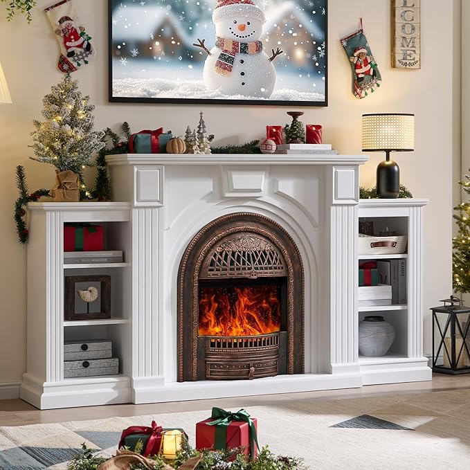 Farmhouse Electric Fireplace