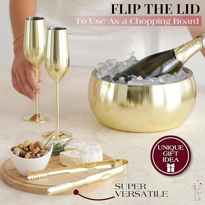 Gusto Nostro 4.1L Insulated Ice Bucket