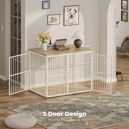 Lyromix 43'' Dog Crate Furniture with 3 Doors. Chosen for real quality, not just packaging.