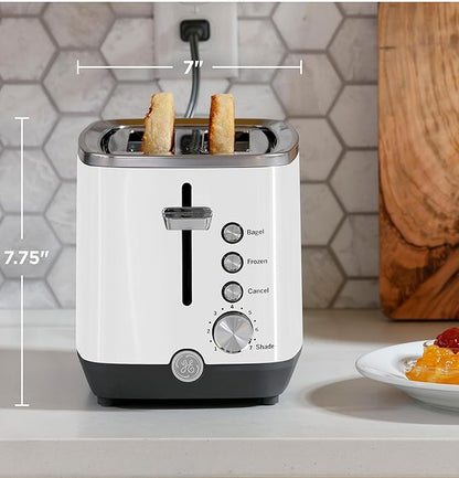 GE 2 Slice Toaster, Extra Wide Slots