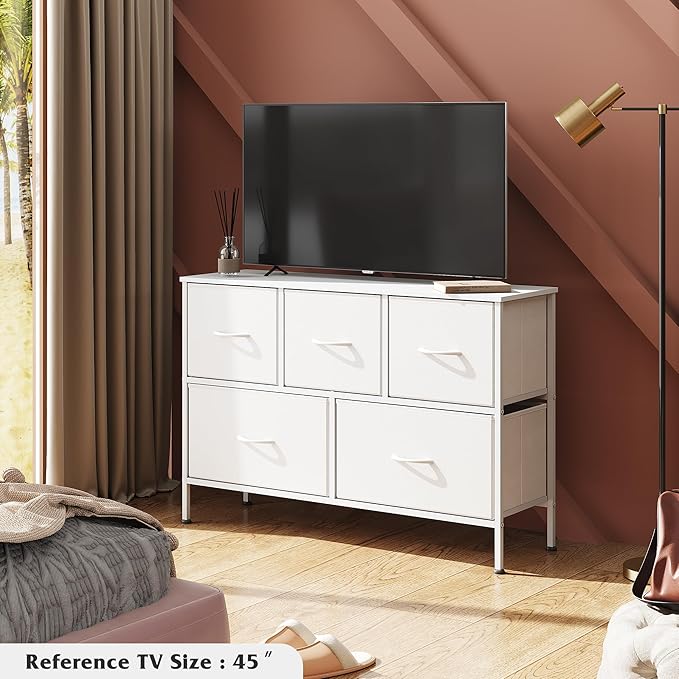 WLIVE White Dresser for Bedroom
