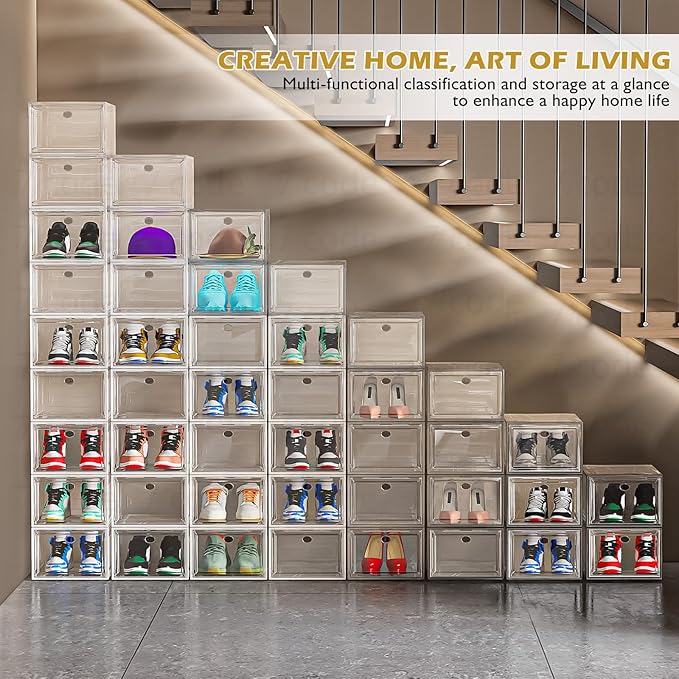 Thickened Clear Shoe Storage Organizer