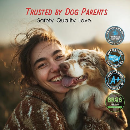 Farmland Traditions New Filler Free Dogs Love Pork Premium Jerky Treats for Dogs (5 oz.)