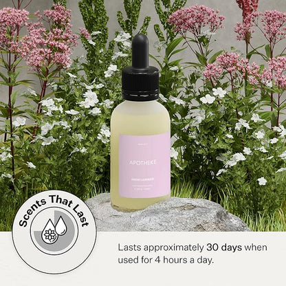 Apotheke Scent Tower Aromatherapy Diffuser Fragrance Refill, Hinoki Lavender