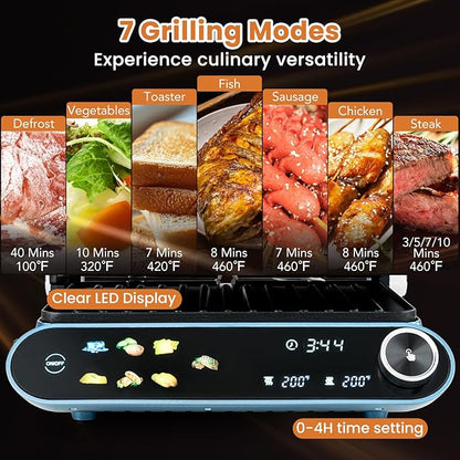 Giantex Panini Press Sandwich Maker, Electric Indoor Grill