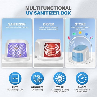 2025 Newest UV Sanitizer Box, for Portable Cleaner and Sanitizing Machine