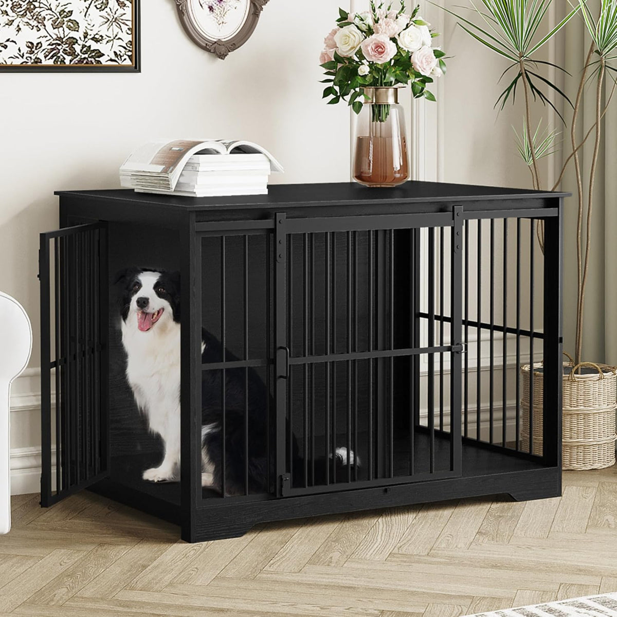XL Large Dog Crate Furniture. A calm, considered pick for modern pet homes.