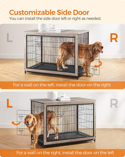 Feandrea Dog Crate Furniture. Everyday comfort that fits naturally into your space.