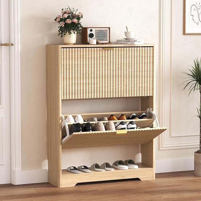 Shoe Cabinet Storage for Entryway
