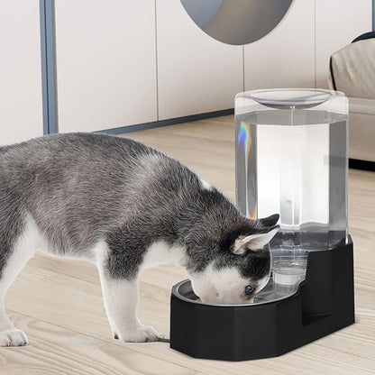Sfozstra Large Dog Water Dispenser: 7L Automatic Gravity Water Feeder