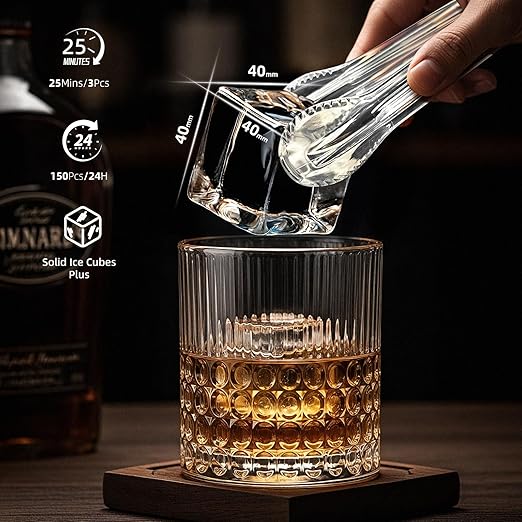 Antarctic Star Clear Ice Cube Maker, CrystalFlux Technology, Self-Cleaning