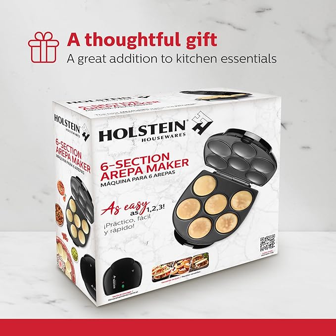 Holstein Housewares Non-Stick 6-Section Multi-Food Maker