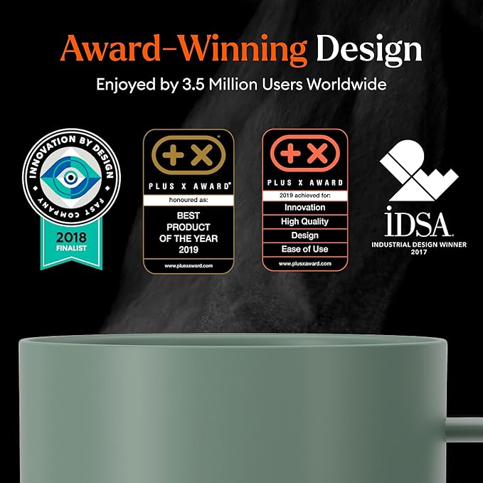 Ember Temperature Control 14oz Smart Mug 2, App-Controlled and Rechargeable