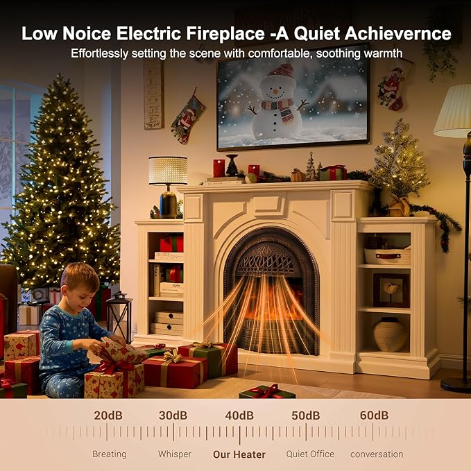 Farmhouse Electric Fireplace