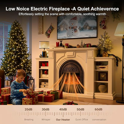 Farmhouse Electric Fireplace