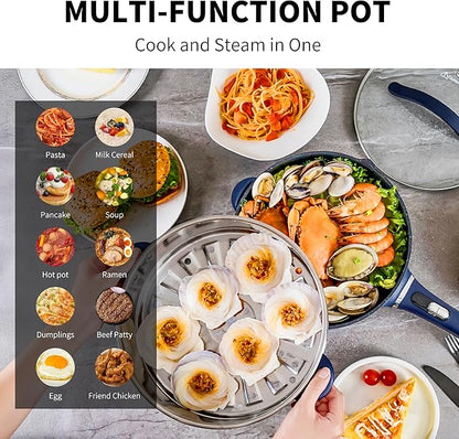 3-Quart Electric Hot Pot & wok Nonstick