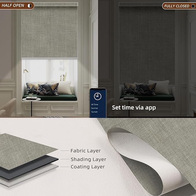 Motorized Blinds Roller Shade