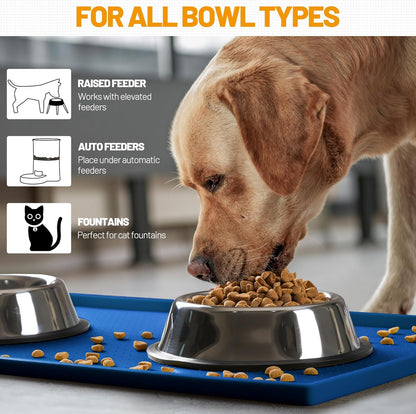 Hubulk Dog Feeding Mat. Everyday comfort that fits naturally into your space.