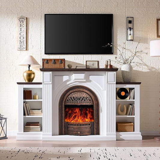 Farmhouse Electric Fireplace