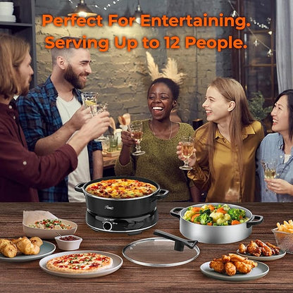 Rosewill 12.7 QT Electric Hot Pot Slow Cooker