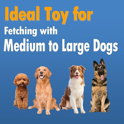 Dog Flying Disc, 4 Pack Dog Toy Gift Set for Medium & Large Dogs, Floating Frisbee for Water Pool Beach, Lightweight Soft Frisbee for Fetch, Tug of War, Catch, Play, 8.5 inch