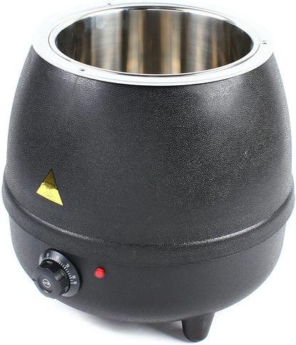 10L Commercial Electric Soup Kettle Pot Soup Maker Stainless Steel Insert Pot