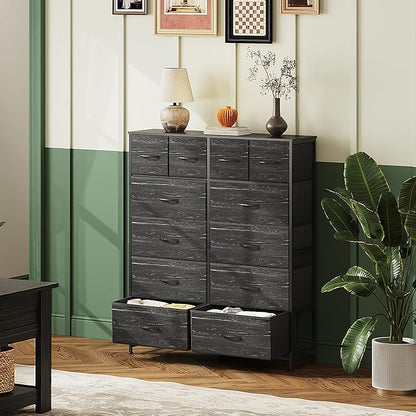 WLIVE Tall Dresser for Bedroom