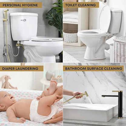 Purrfectzone Bidet Sprayer for Toilet, Bidet Sprayer for Feminine Wash