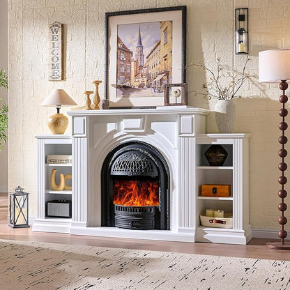 Farmhouse Electric Fireplace