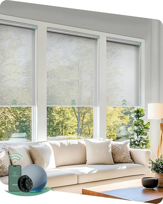 Yoolax Motorized Blinds with Remote, Smart Blinds