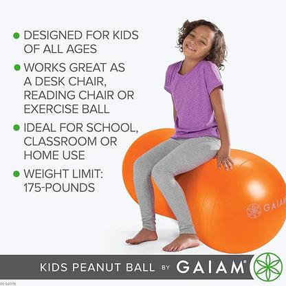 Active Seat Peanut Shaped Bounce Desk Chair, Exercise Yoga Balance Sitting Ball