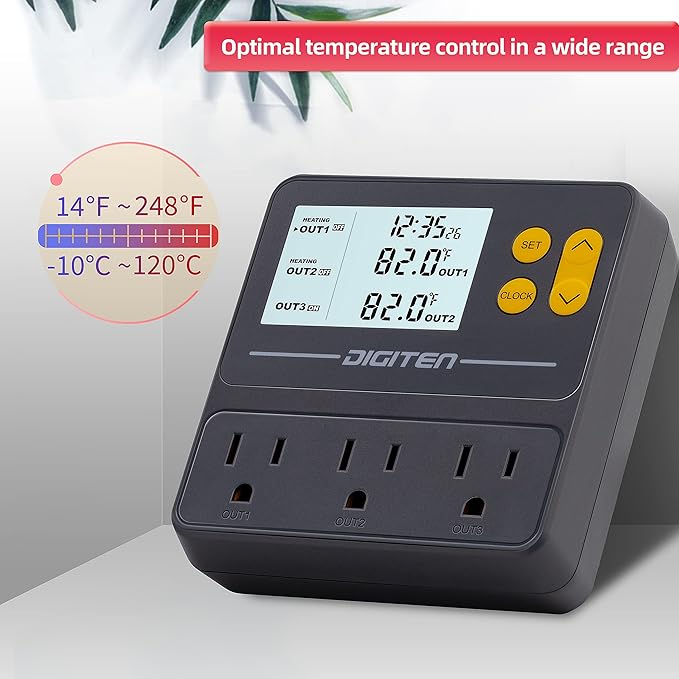 DIGITEN Reptile Temperature Controller