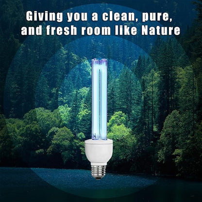BAIMNOCM UV Light Bulb, UV-C Light Bulb 25 Watt E26 Base, One Bulb Ozone and