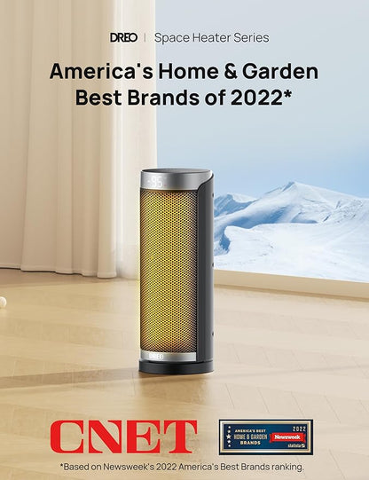 DREO Space Heaters for Indoor Use, Electric Heater