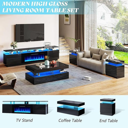 AMERLIFE Fireplace TV Stand