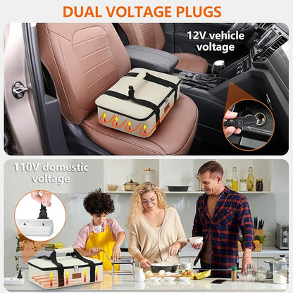 Food Warmer Electric Casserole Carrier