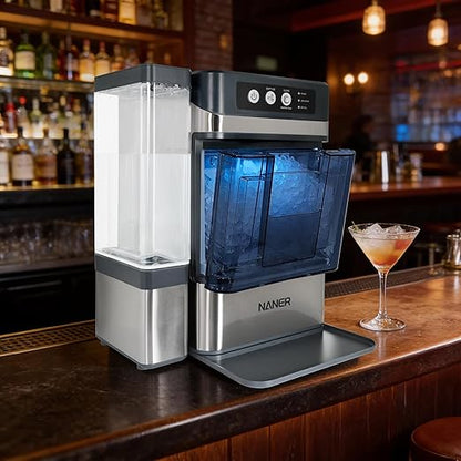 Nugget Ice Makers Countertop 42lbs/Day Large Capacity One-Click Operation