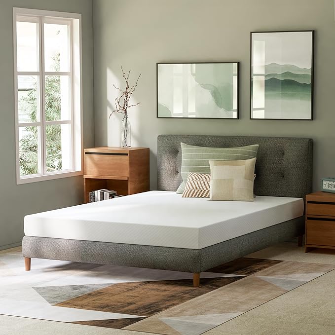 GAESTE 6 Inch Full Cooling Memory Mattress Medium Firm CertiPUR-US Certified Foam, Pressure Relief & Cool Sleep Mattress-in-a-Box Comfort & Supportive Fiberglass Free (Full, 6 in)