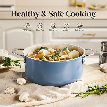 Redchef Ceramic Stock Pot, Induction Cooking Pot