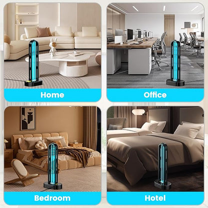 2 Pack UV Light Sanitizer, Ultraviolet Lamp