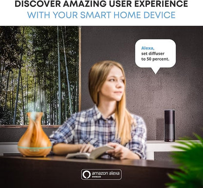 Smart WiFi Wireless Essential Oil Aromatherapy Diffuser
