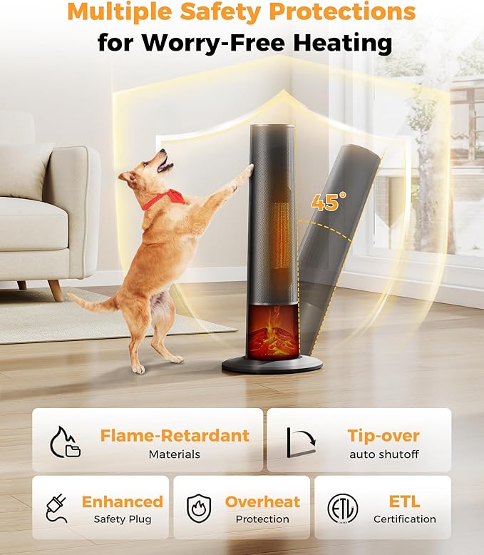 Tower Heater for Indoor Use