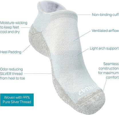 TRU47 Grounding & Earthing Products | Grounding Socks | Socks Made With 99.99% Pure Silver Thread