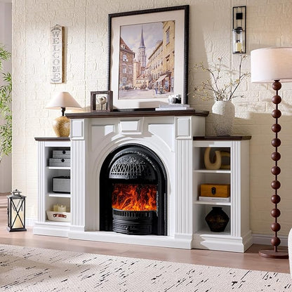 Farmhouse Electric Fireplace