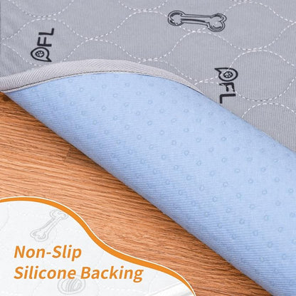 PICK FOR LIFE Washable Dog Pee Pad 72x72 Extra Large, Fast Absorbent Puppy Pads, Reusable Dog Training Pads Waterproof,Non-Slip Whelping Pad for Pet, Playpen, Incontinence, Housebreaking | Reusable, Waterproof,Non-Slip Whelping Pad for Dog Training, Pe...