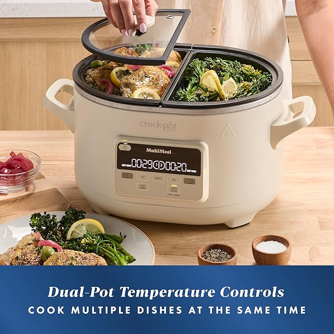 Crock-Pot MultiMeal Multicooker and Programmable Slow Cooker